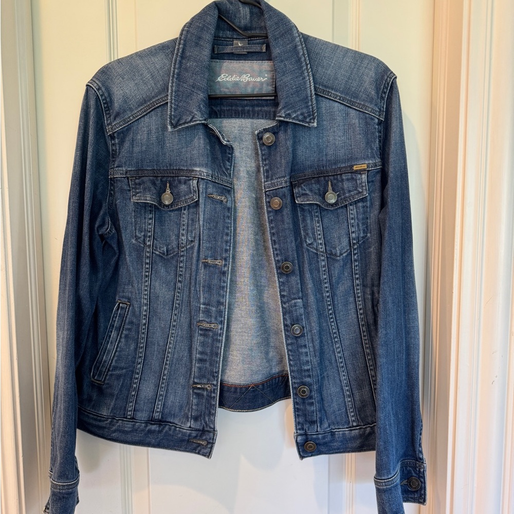 Eddie Bauer Denim Jacket Woman’s size L